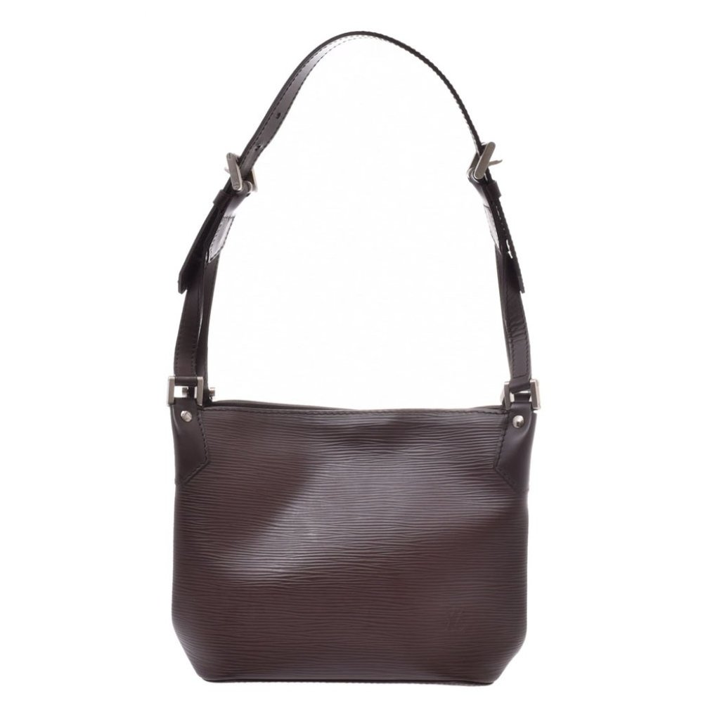 Auth. Louis Vuitton Noir Blk Epi Mandala